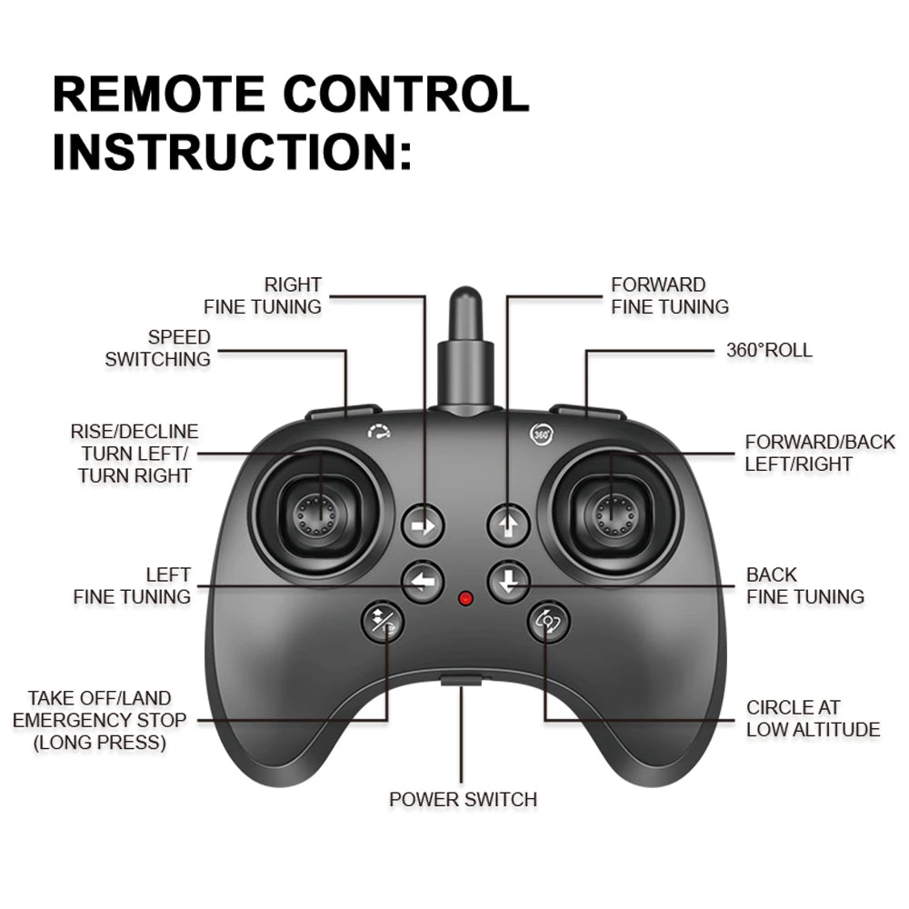 Aircraft Remote Controlled Drone (Striped)