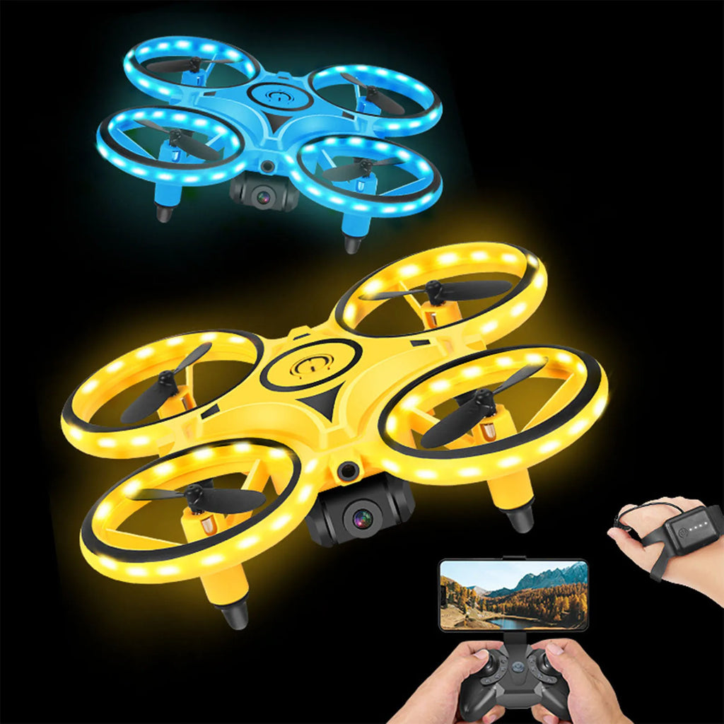 LED Hand Controlled Drone
