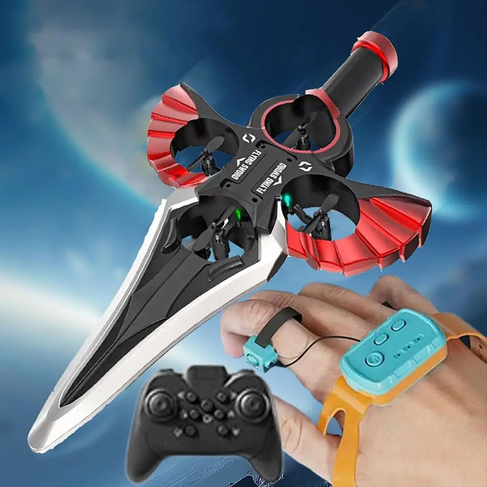 LED Flying Drone Sword