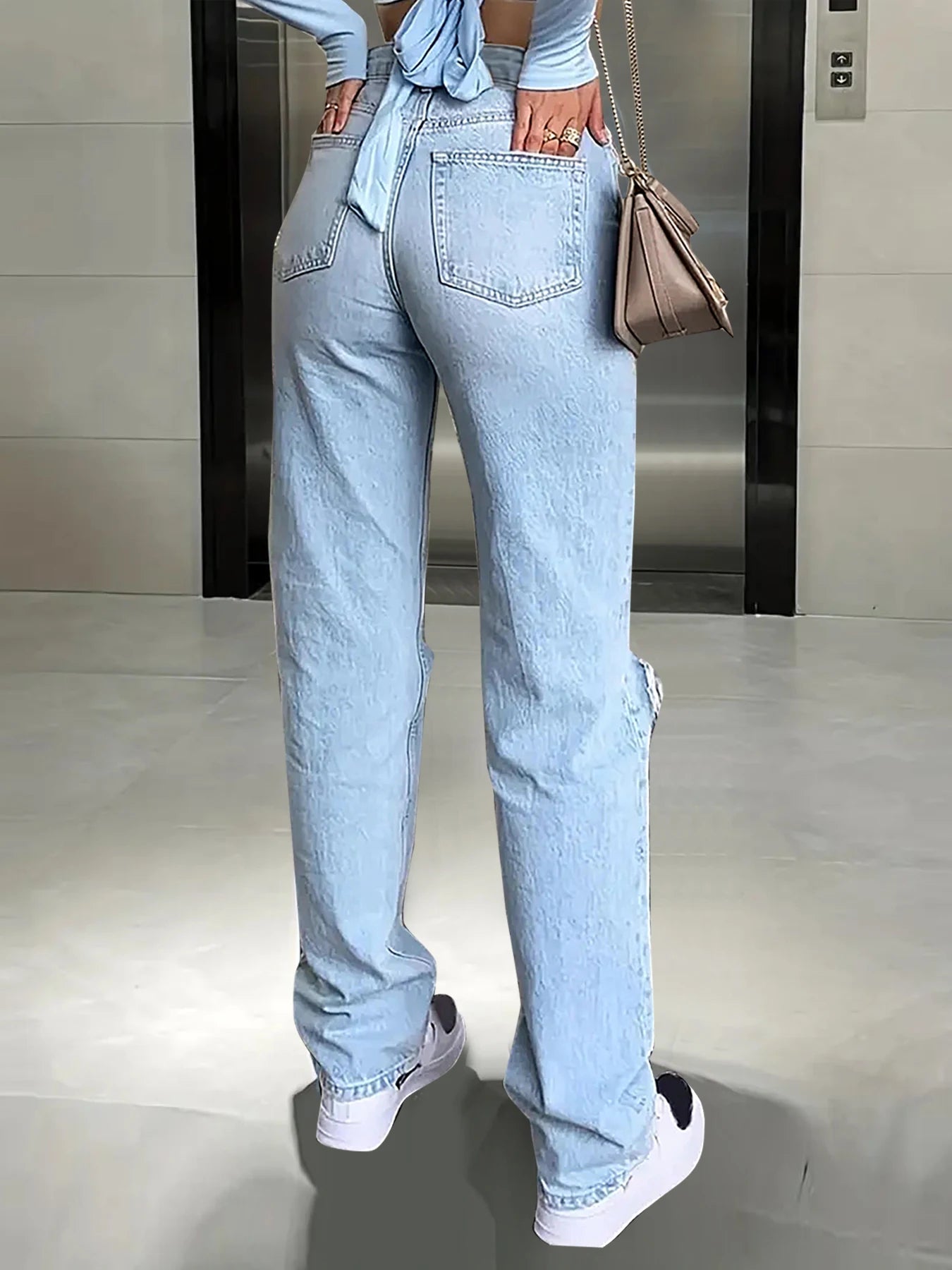 Voluminous Tear Denim