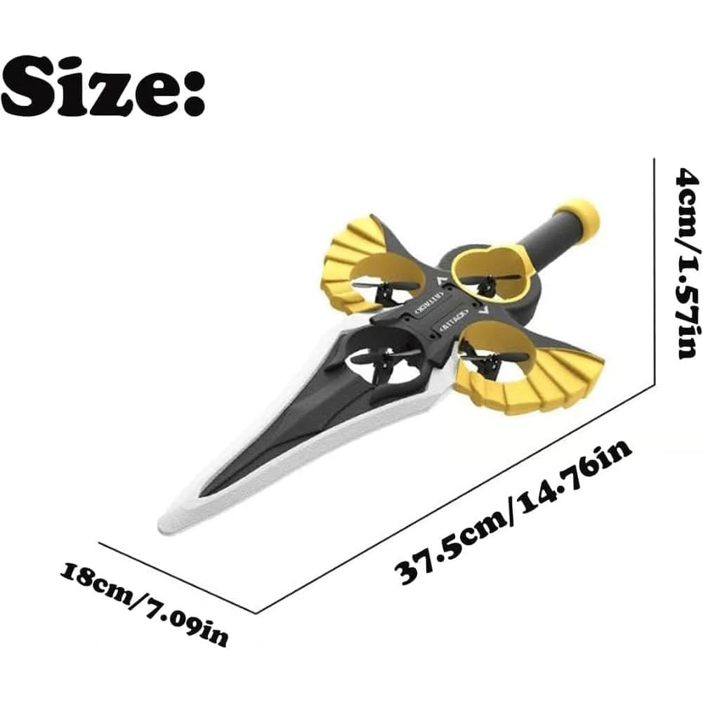 LED Flying Drone Sword