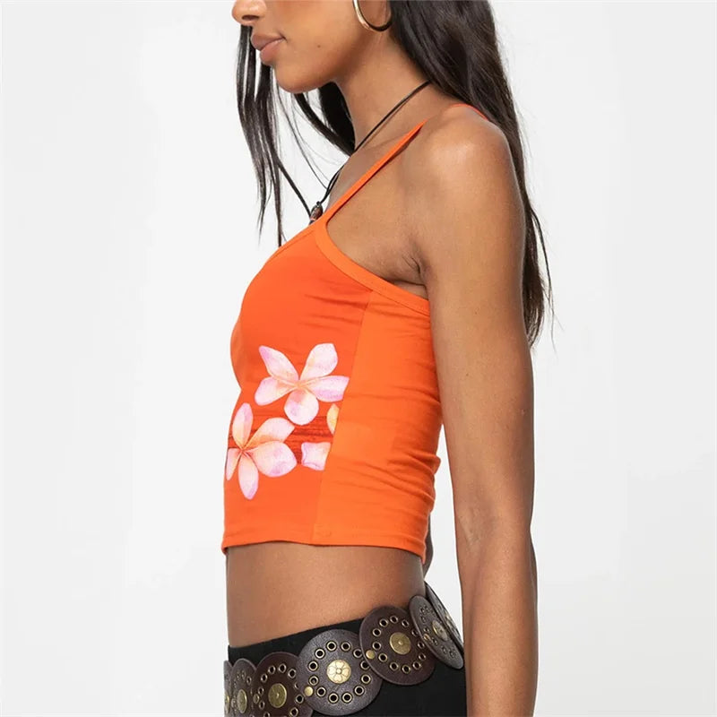 Blossoming Floral Crop Top